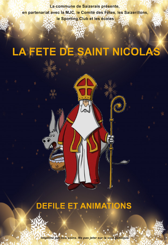 Saint Nicolas 2019 à Saizerais